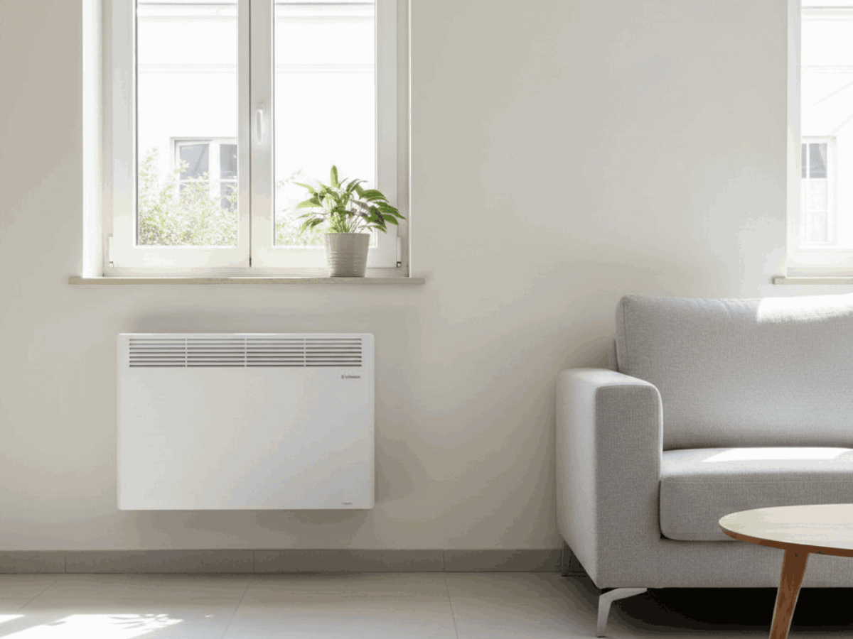 Radiateurs basse température dans une maison individuelle, adaptés à une installation de pompe à chaleur air-eau